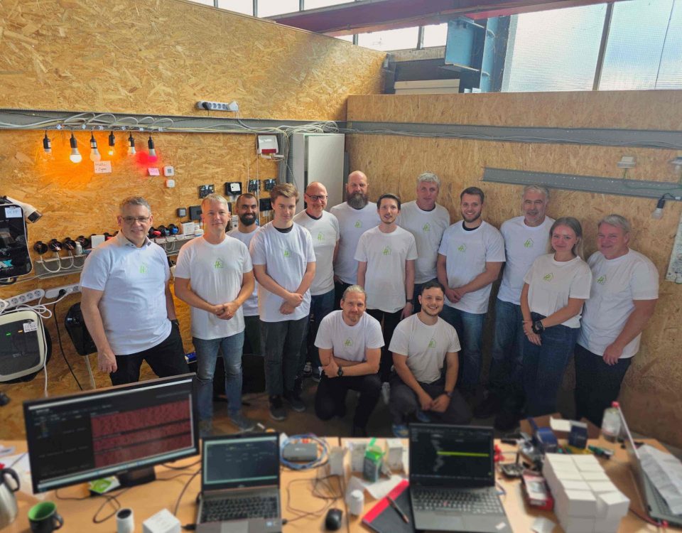Hosenso Team beim Hackathon